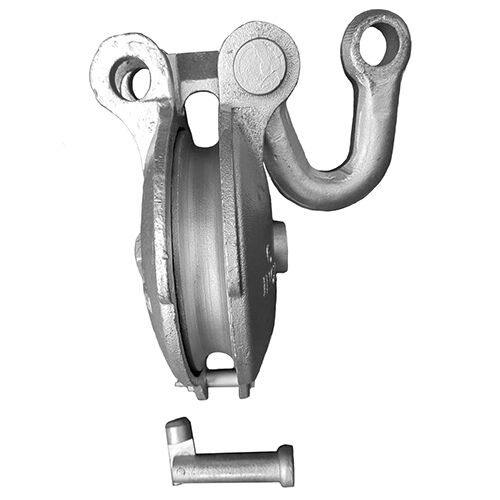 8" Galvanised Steel Yarding Snatch Pulley Block