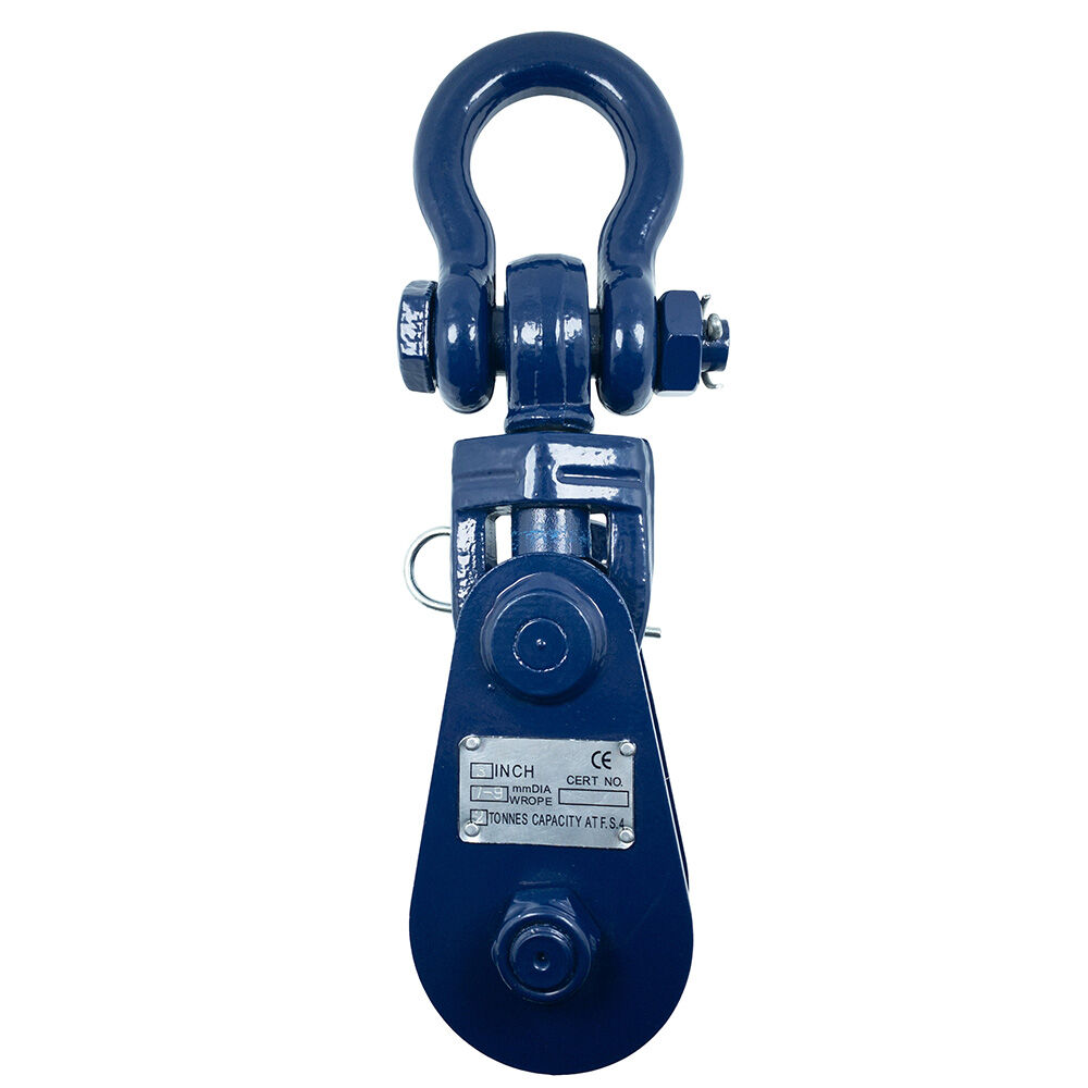 Wire Rope Snatch Block Shackle Head