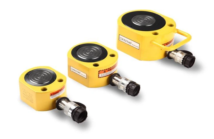 LOW HEIGHT HYDRAULIC CYLINDERS