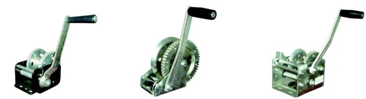 T Hand Winch with Clutch Brake