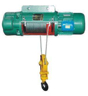 CD1, MD1 Electric Wire Rope Hoist, With Trolley & Fixed Type