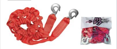 THC-23 TOW STRAP, long service life, equipped with metal towing hooks or shackles