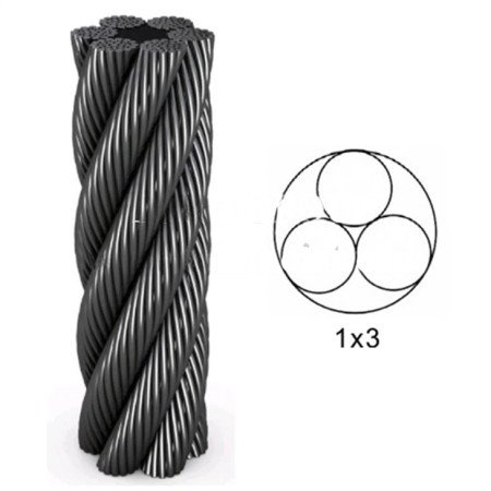 Steel Strand Galvanized Carbon Steel Wire Rope/cable