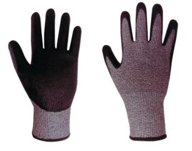 TPD 8024 PVC Coated Gloves, 13 Gauge, UHMW-PE Shell PU Coating On Palm, Cut RTersistant.