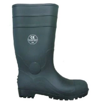 TH-1101 PVC Safety Boots, 100% PVC, Steel Toe And Steel Plate Inside.