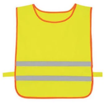 THV-K02 Children High Vicibility Reflective Safety Vest, 100% Polyster Kintted Fabric, 120gsm.