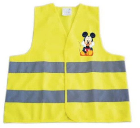 THV-K01 Children High Visibility Reflective Safety Vest, 100% Polyster Knitted Fabric, 120gsm.