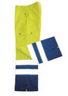 THV-T02 High Visibility Trousers, With Pockets, Elastic Waist.