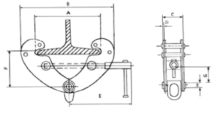 George Taylor GT Beam Clamp