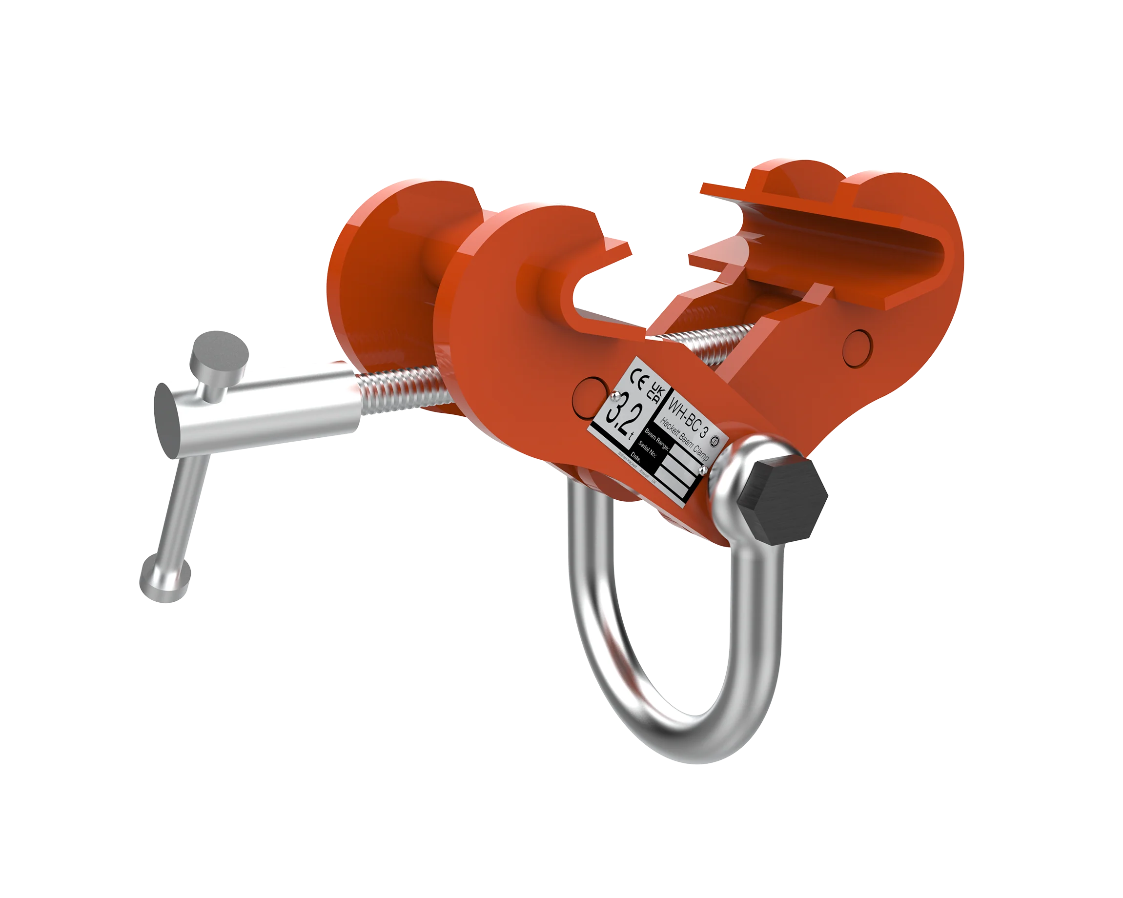 William Hackett 2-15te BC Fixed Jaw Super Clamp
