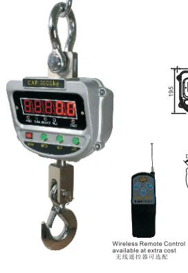OCS XZ-AAE/AAC Digital Crane, stable performance and classic style, Multi-functions including Hold, Zero and divisions convert