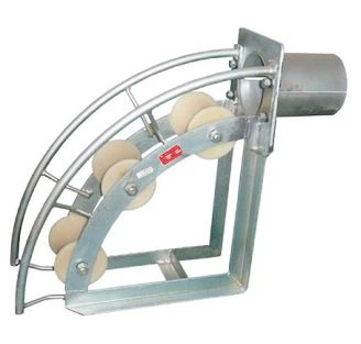 C Series Cable Entrance Protection Roller With Nylon Roller And The Roller Can Be Placed In Tube Orifice At Arbitrary Angle, Lockable.