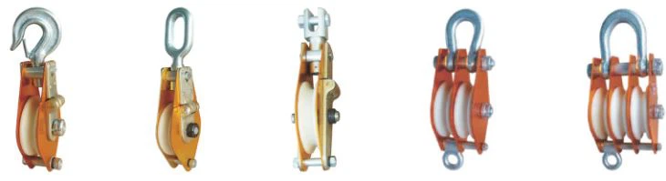 Aluminium Alloy And MC Nylon Sheave Hoisting Tackle