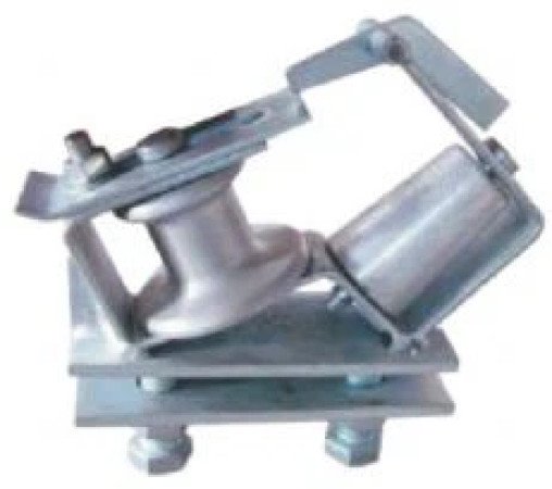 ANGLED CROSSARM-MOUNTED STRINGING BLOCK
