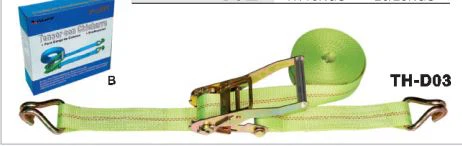 TH-D03 Ratchet Tie Down, Safe, reliable, light and easy to operate, and protect objects from damage.