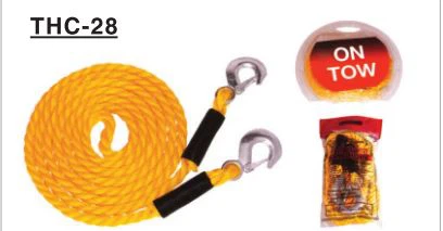 THC-28 TOW STRAP, Equipped with metal towing hooks or shackles