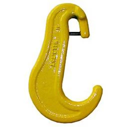 TH-71 Red Colour Alloy Steel Forged G80 Lashing Chain Type High Tensile C Hook Marine Towing Hook