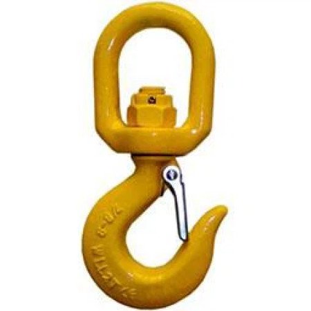G80 Swivel Hook with Latch TH-40 Drop forged Powder Painted Lifting Swivel Hook with Latch