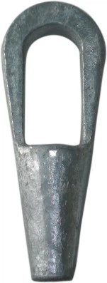 JIS Type Grooved Closed Spelter Wire Rope Sockets