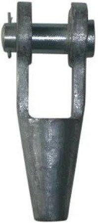 JIS Type Grooved Open Spelter Wire Rope Sockets