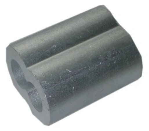 Aluminum Sleeve Hourgalss US Standard Wire Rope Sleeve Ferrule