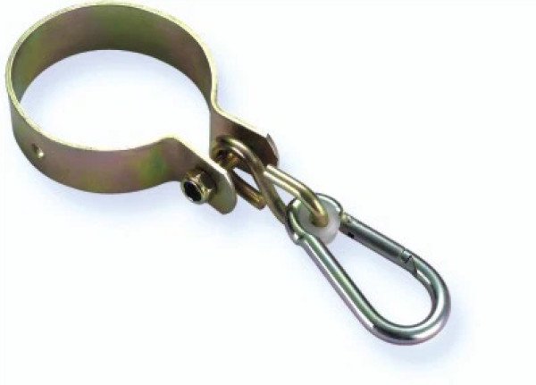 Zinc Plated Collar Swing Hook with Industrial Snap Hook in Carabiner Rigging Hardware