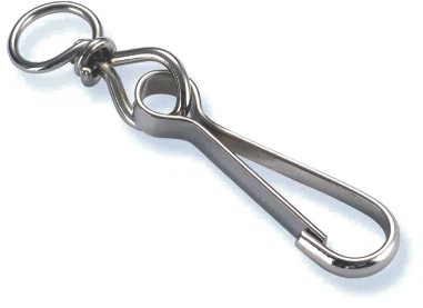Simplex Snap with Swivel Nickle Plated