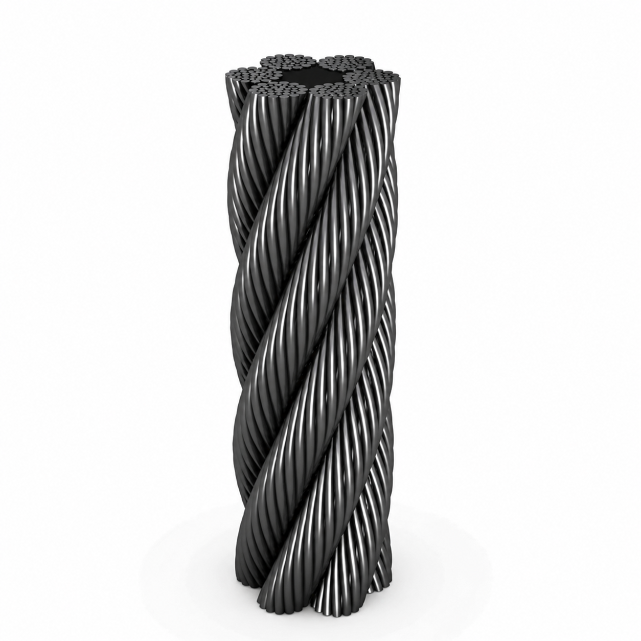 Steel Wire Rope, Galvanized Carbon Steel Wire Rope