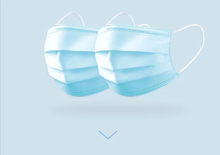 Medical Disposable Mask Sergical Mask Big Stock